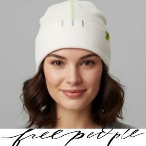 Free People Finish Line Micro Fleece Beanie❤️   NWOT
